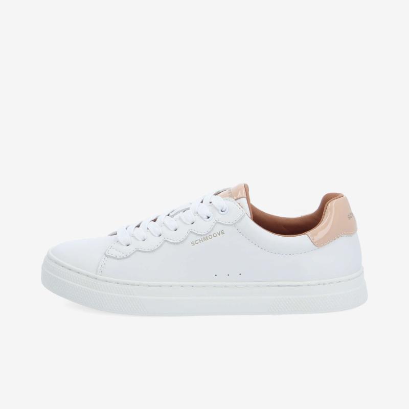 SPARKLE WAVE W - NAPPA/PATENT - WHITE/BEIGE